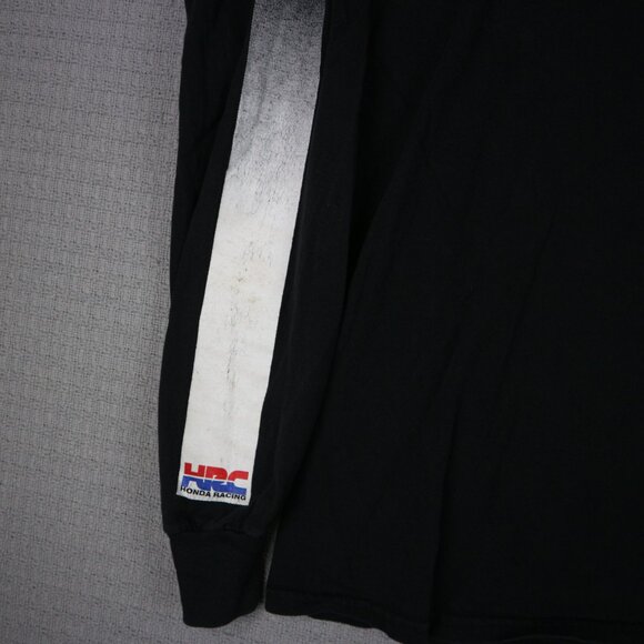 Honda HRC Riverside Racing Longsleeve Vintage Graphic Longsleeve Mens Large - Picture 6 of 8